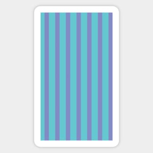 Ace | Blue and Purple Stripes Pattern Sticker